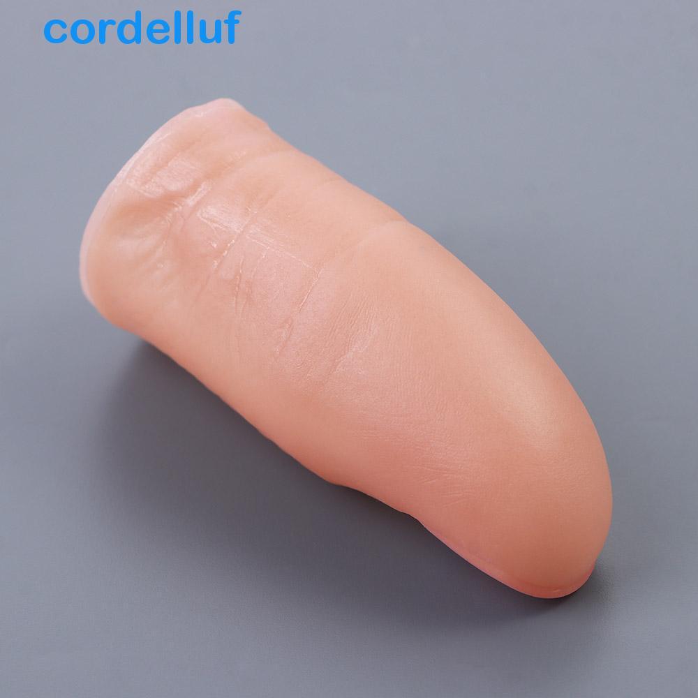 CORDELLUF Dedo Truque Adereços Falso Polegar Ponta Mágico Close-Up Truques De Mágica