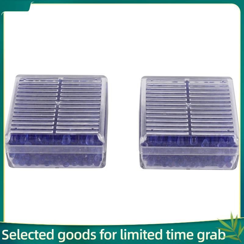 Jerry992pcs Azul Indicando Umidade Dessecante De Gel De Sílica Para Absorver Caixa Reutilizável
