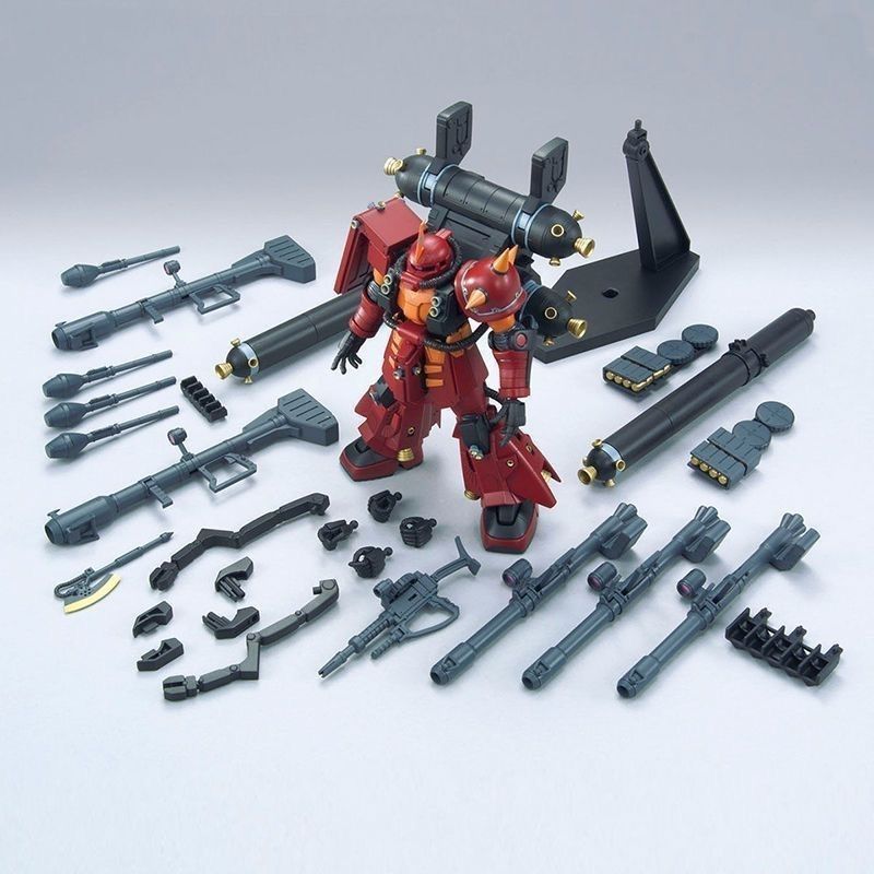 STAR Mental Power Zaku HGGT 1/144 Thunder Space Domain Modelo de Mecha de Alta Mobilidade para Montar