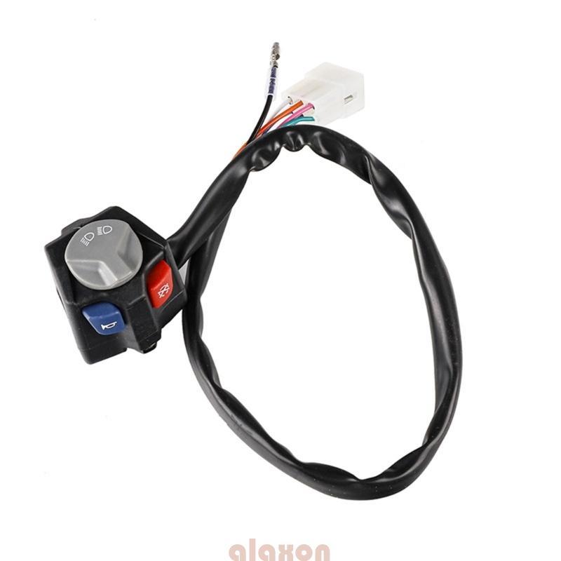 Modern Motorcycle Switches Assembly Controle Multifuncional Materiais ABS Resistentes A Choques Adequados Para Entus