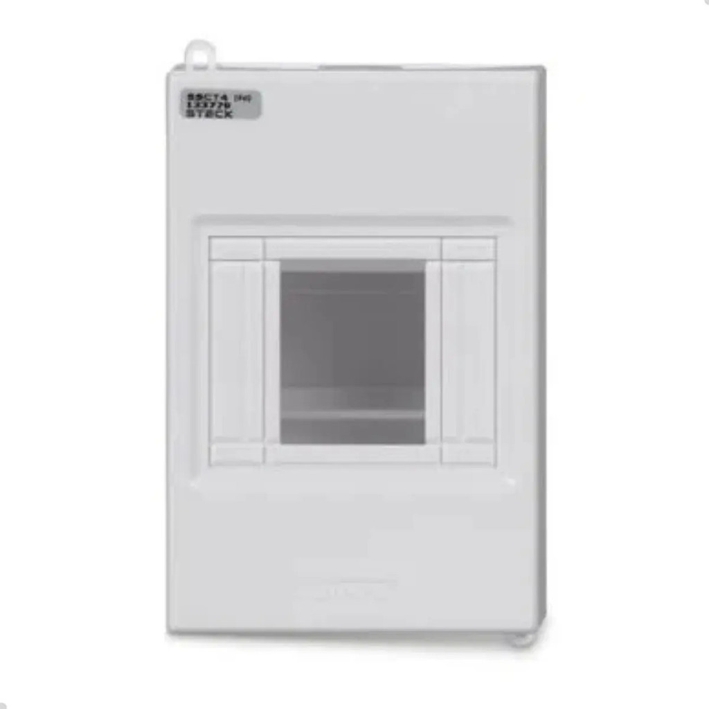 Quadro Distribuição Sobrepor Sem Porta Box 4 Din Steck