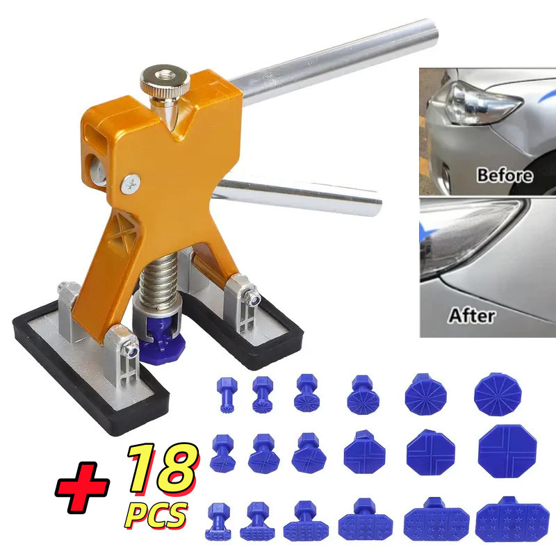 Alicate Repuxador Milimétrico com 18 Ventosas para Martelinho de Ouro reparo de amassados em carro em Oferta na Shopee