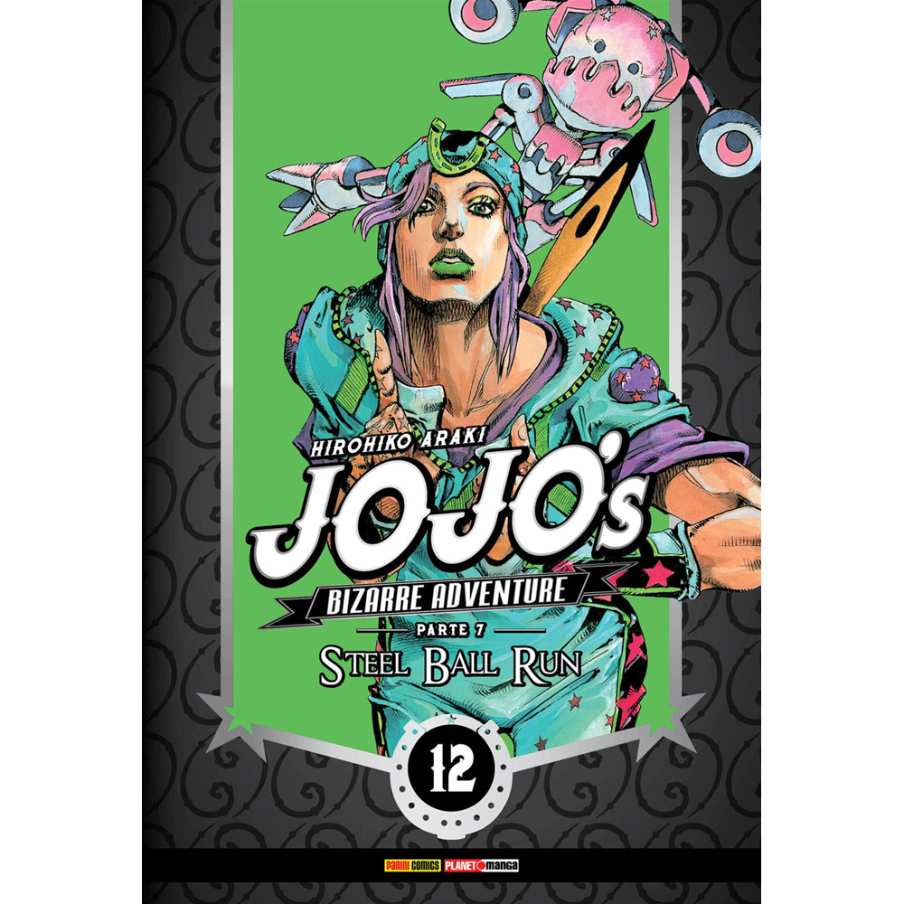 Mangá - Jojo's Bizarre Adventure - Parte 7 - Steel Ball Run 12 - Novo/Lacrado em Oferta na Shopee