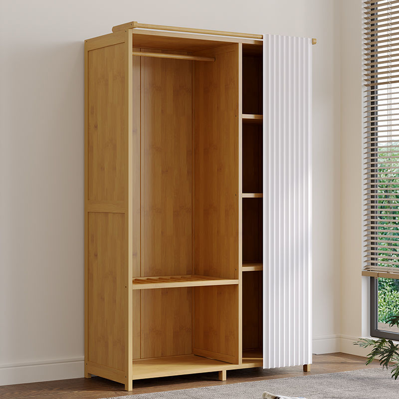 Guarda-roupa multifuncional com cortina, aluguel de sala, Anti-poeira, guarda-roupa econômico simples, roupas domésticas