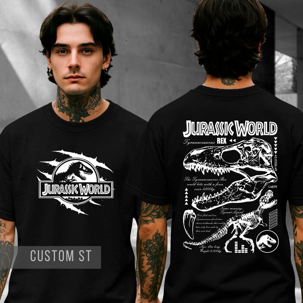 Camiseta Dinossauro T Rex Esqueleto Fossil Parque Dos Dinossauros Era Mesozoica Sci Fi Biologia Antropologia Aventura