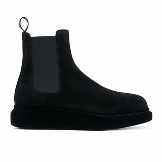 McQueen Max chelsea Botas masculinas de couro genuíno botas masculinas britânicas chelsea bota All-Match na moda botas c