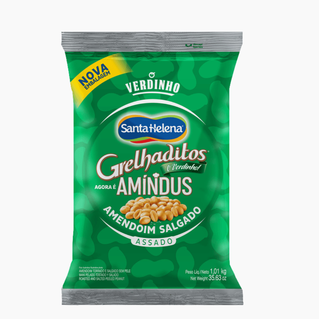 Amendoim Salgado Amindus 1,01Kg