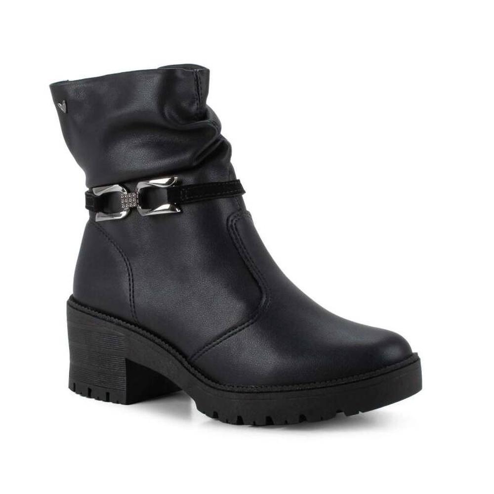 Bota Mississipi Cano Médio Feminina - Preto
