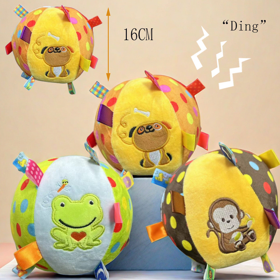 Brinquedo De Bola Interativo Para Animais De Estimação Com Som Ding Brinquedos Interativos Flutuantes Anti-Mordida Cães