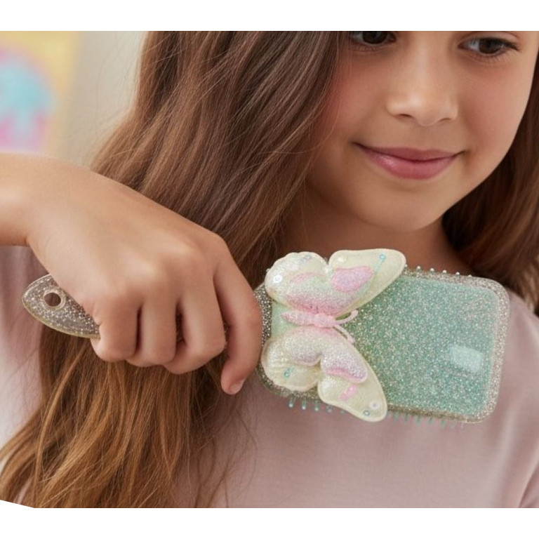 Kit 12 Escovas Infantil Mais Vendida Desembaraço Rápido e Fácil