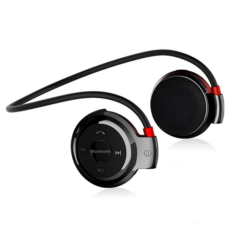 Venda Direta Da Fábrica mini-503 MP3 Player Fone De Ouvido Bluetooth , Suporte Para Rádio FM E Cartão TF De 32 Gb Preto/
