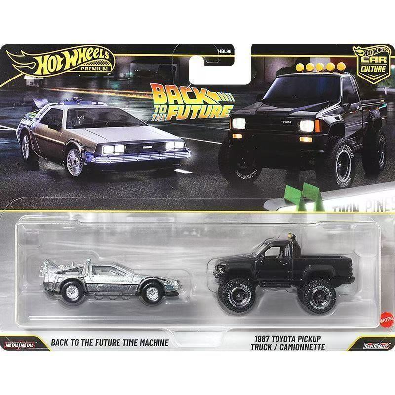 26 novo estilo Hot Wheels carro cultura carro duplo HBL96V Volkswagen Golf de volta para o futuro modelo de carro em lig