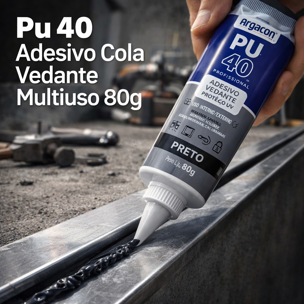 Pu 40 Adesivo Cola Vedante Multiuso 80g