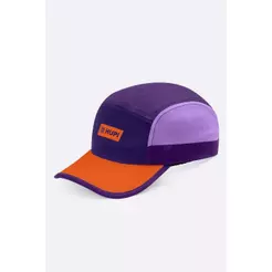 Boné para Corrida HUPI Run Fast Roxo e Laranja