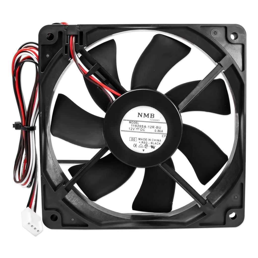 KIT0411 Motor de Ventilador de Indução para Churrasqueira a Pellets - Substituição 11925SA-12R-BU para Ventiladores de C