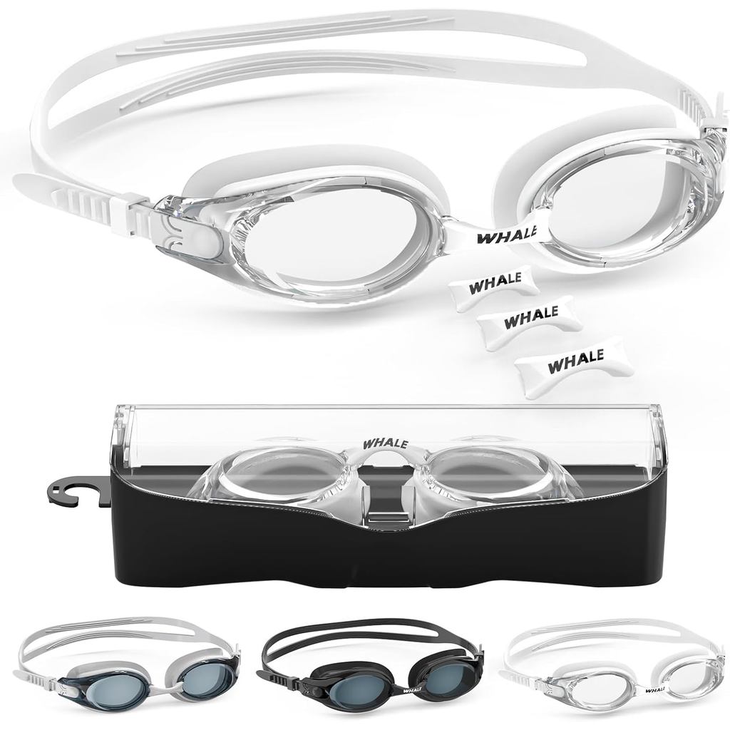Whale swim goggles HD Anti-fog Swimming Goggles Adults/Youths Both Suitable