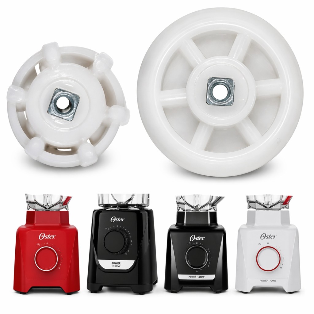 Kit Arraste Compatível Oster Oliq 610 Power 1400w Motor Copo