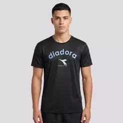 Camiseta Diadora Basic Logo Preta