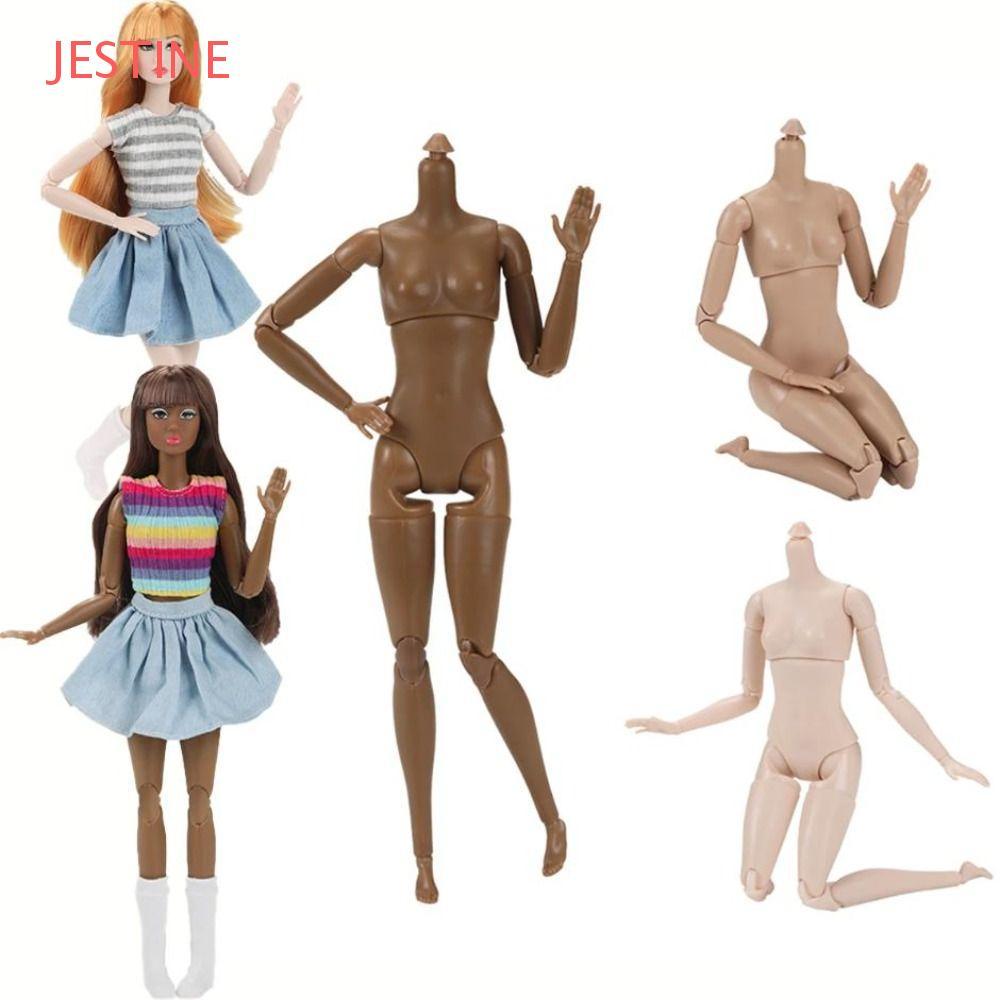 Boneca Super Modelo JESTINE , Sólida Removível Articulada , Bonecas BJD Nuas , Corpo De Figura De Ação Corporal Muscular