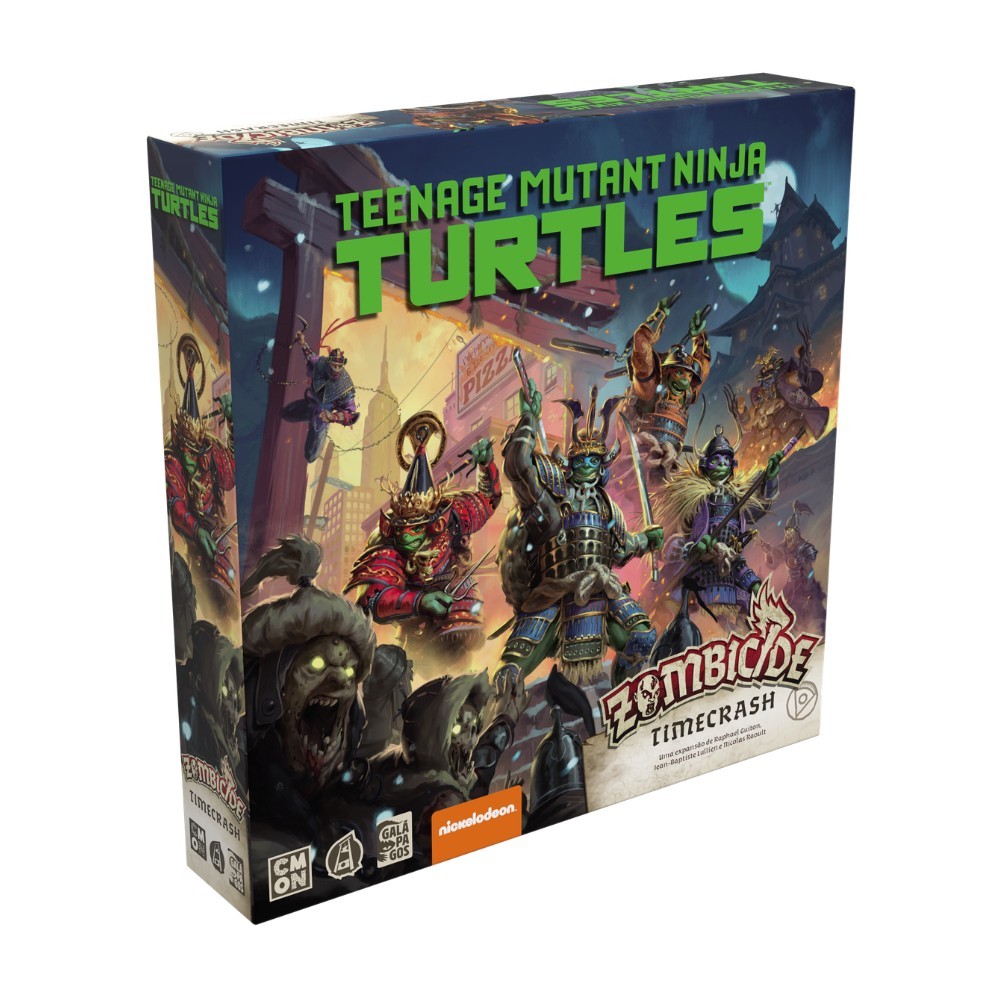 Zombicide: White Death - TMNT Timecrash (Expansão) Jogo de Tabuleiro Asmodee Galápagos