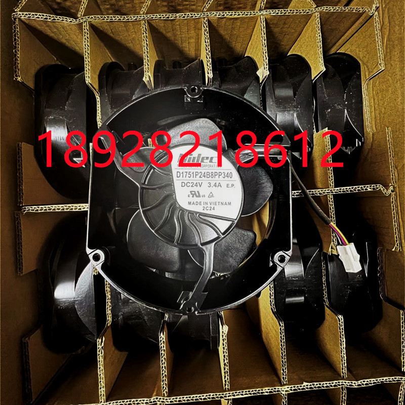 D1751P24B8PP340 24V 3.4A ABB880/580 Ventilador de resfriamento inversor NIDEC Novo