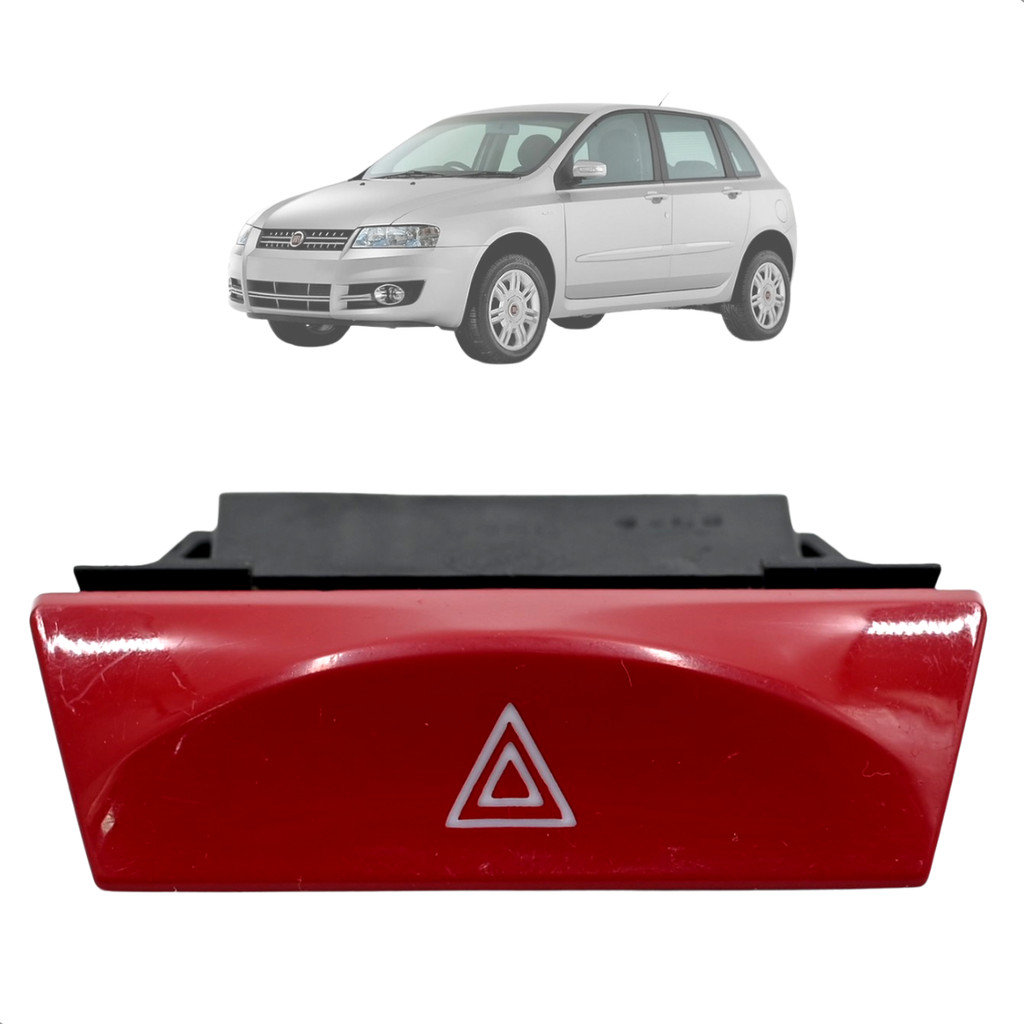 Botão Interruptor Pisca Alerta Stilo 2003 04 05 06 07 a 2011