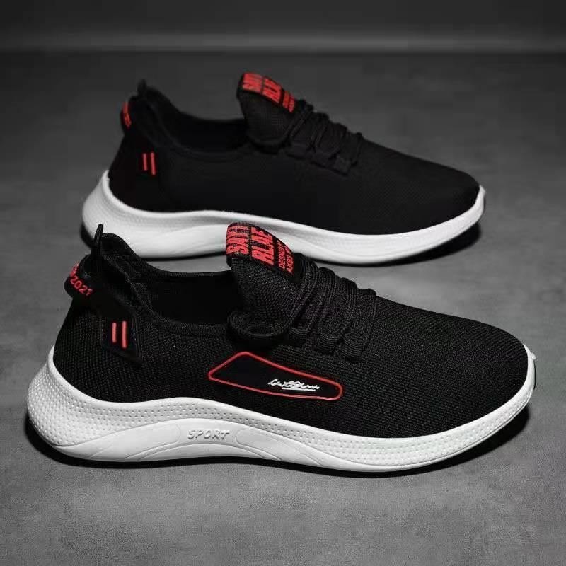 Sapatos casuais masculinos 2026 novo estilo sapatos masculinos casuais leves tênis de corrida respirável sapatos de sola