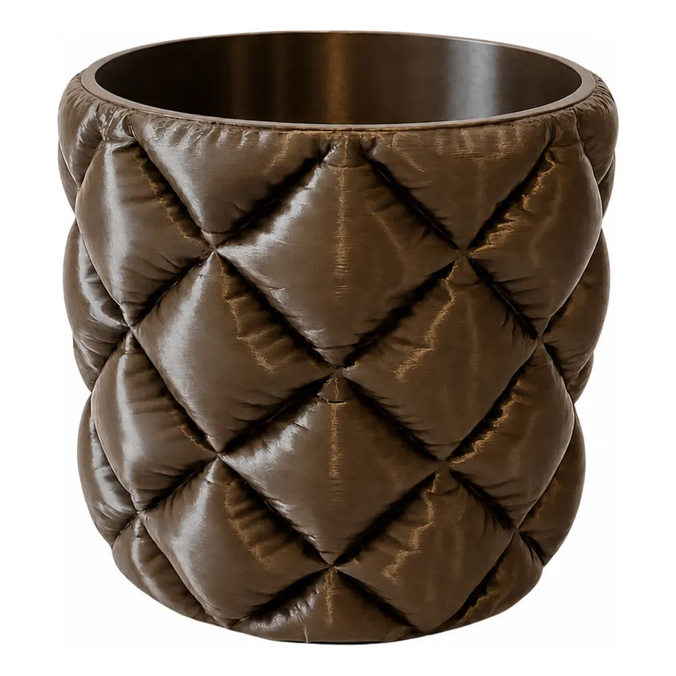 Cachepot Vaso Porta Pincéis 3d Organizador Decor Matelassê