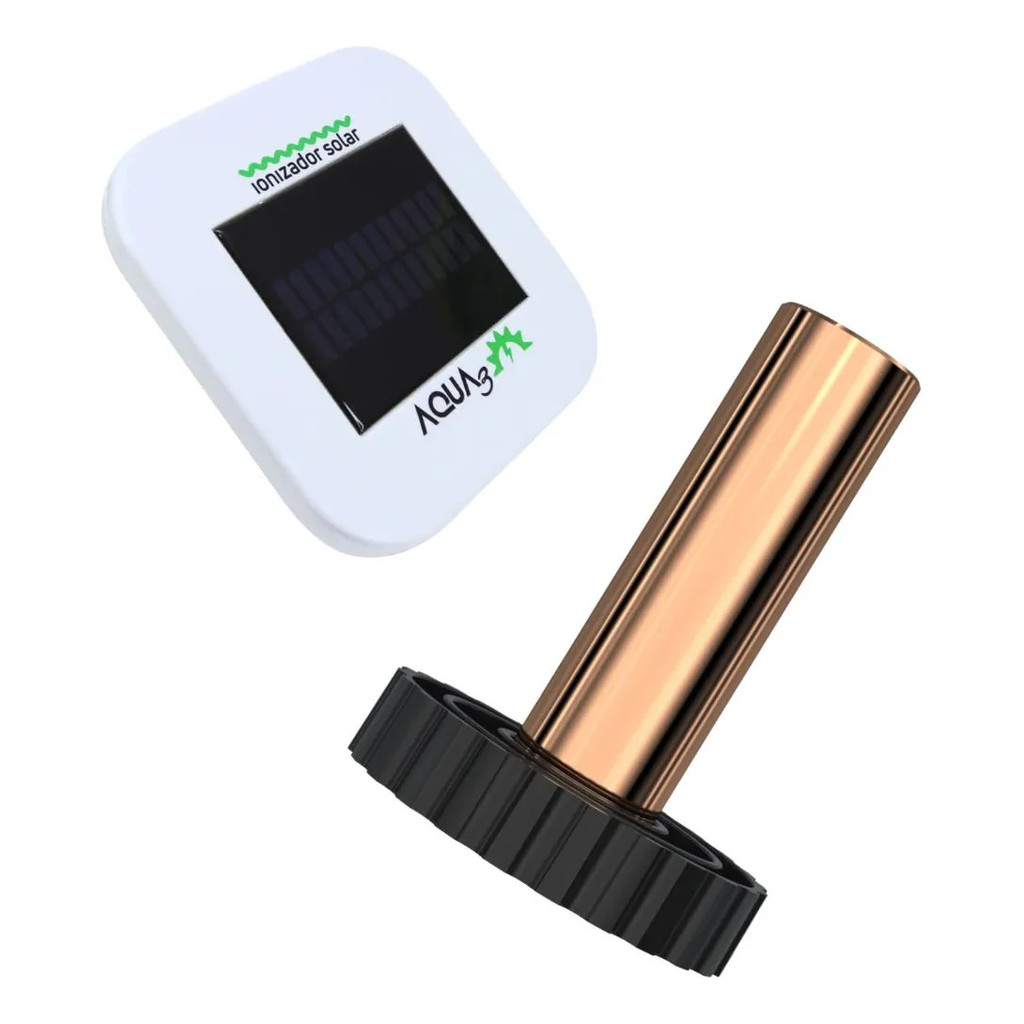 Eletrodo Refil De Cobre Aqua Mini 3 Para Ionizador Solar Piscina Rosca M5 Reposição Compatível
