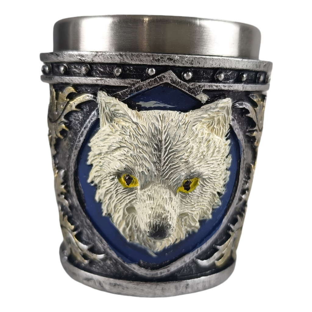 Copo Dosador Shot Lobo Game Of Thrones Geek Decorativo Inox