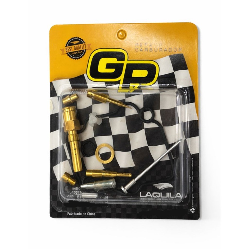 KIT REPARO CARBURADOR GP FACTOR 125 2009 A 2016