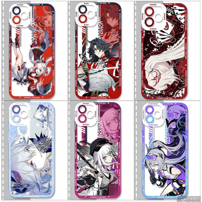 Honkai Star Rail Nihilux Blade Silver Wolf Case Para Samsung Galaxy A26 A56 A36 A57 A07 A26 A55 A35 A54 A53 A16 A15 A34 