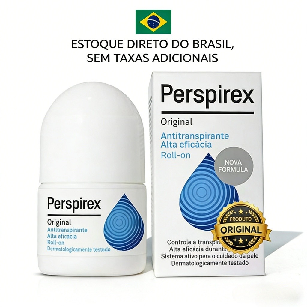 Perspirex Original 20ml-Desodorante Para Hiperhidrose , Bromhidrose , Suor Intenso E Antitranspirante Oficial anti