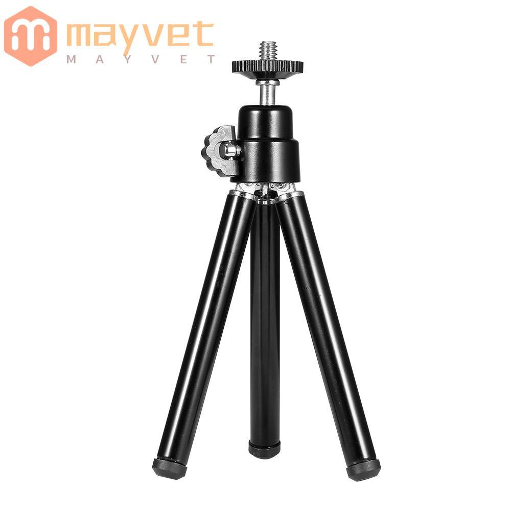 Suporte Para Webcam MAYVET , Mini Tripé Portátil Extensível , Filmadoras Leves Pretas Flexíveis Com Telefone