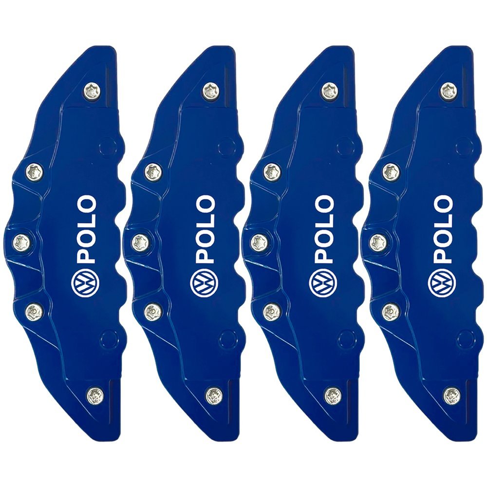 Kit 4 Capas Pinça Freio Azul - Polo Comfortline GTS Highline