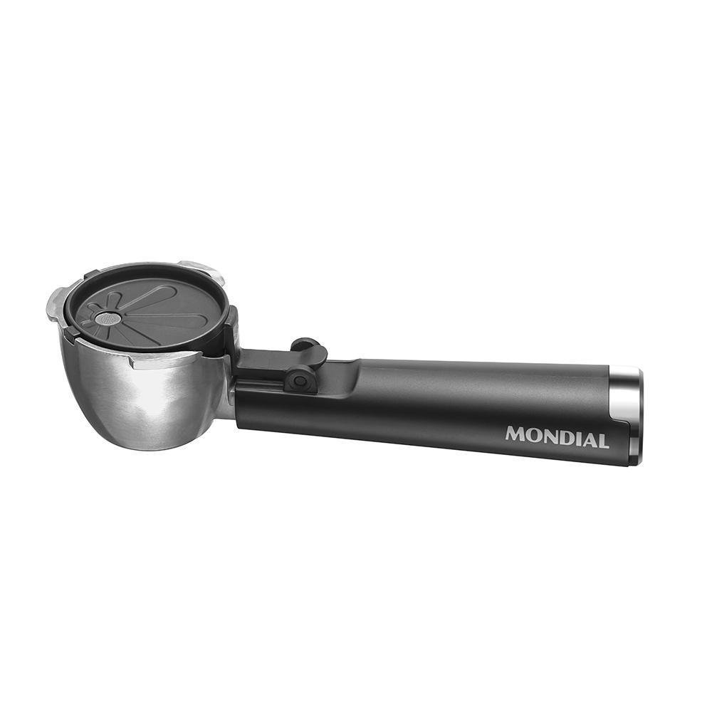 Porta filtro para Cafeteira Espresso Mondial Dolce Crema 20 Bar C-20-EC Mondial Preto/Inox CPC-DG