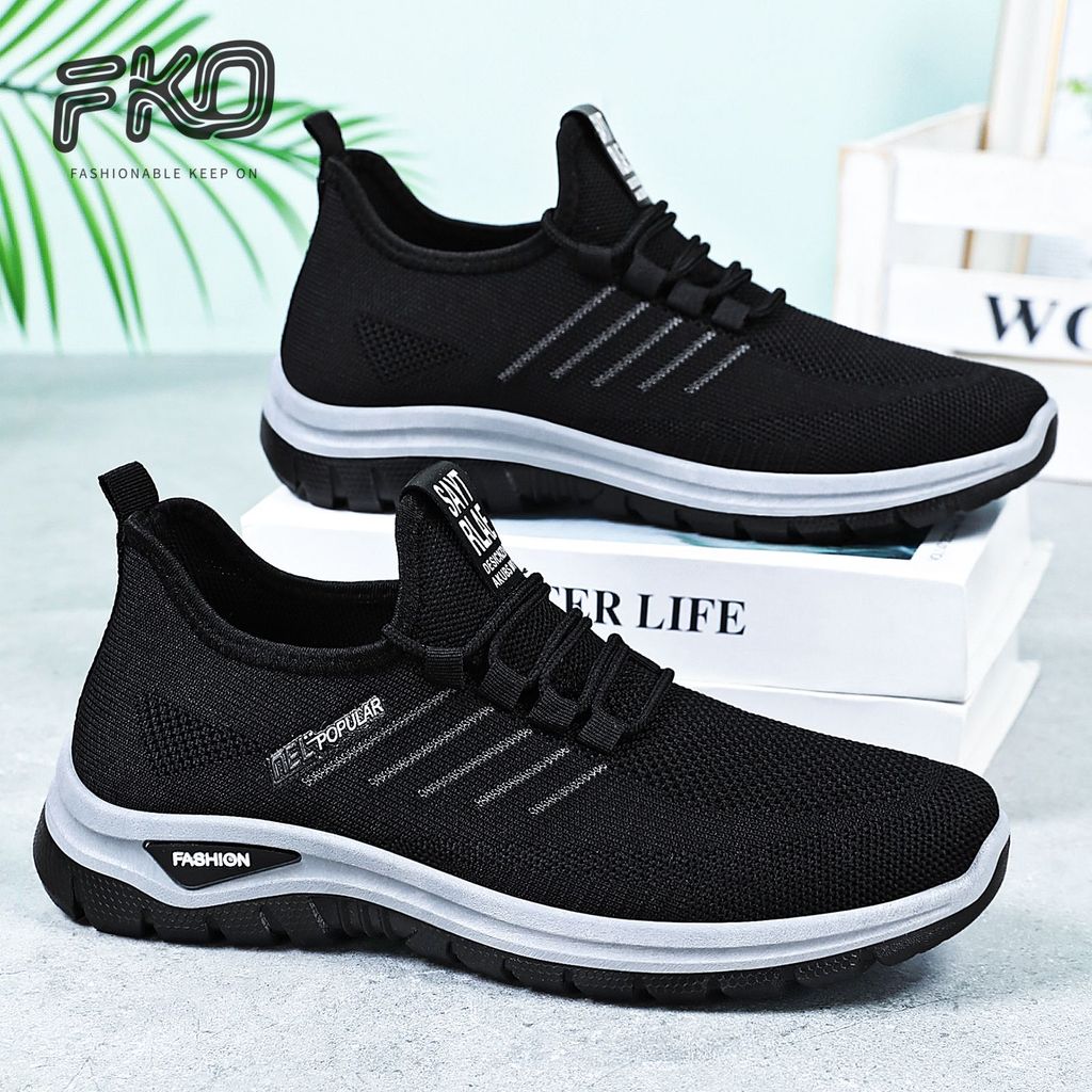 Sapatos masculinos de cabeça para idosos 2025 outono lazer esportes sapatos de pai de meia-idade sapatos de viagem novo 