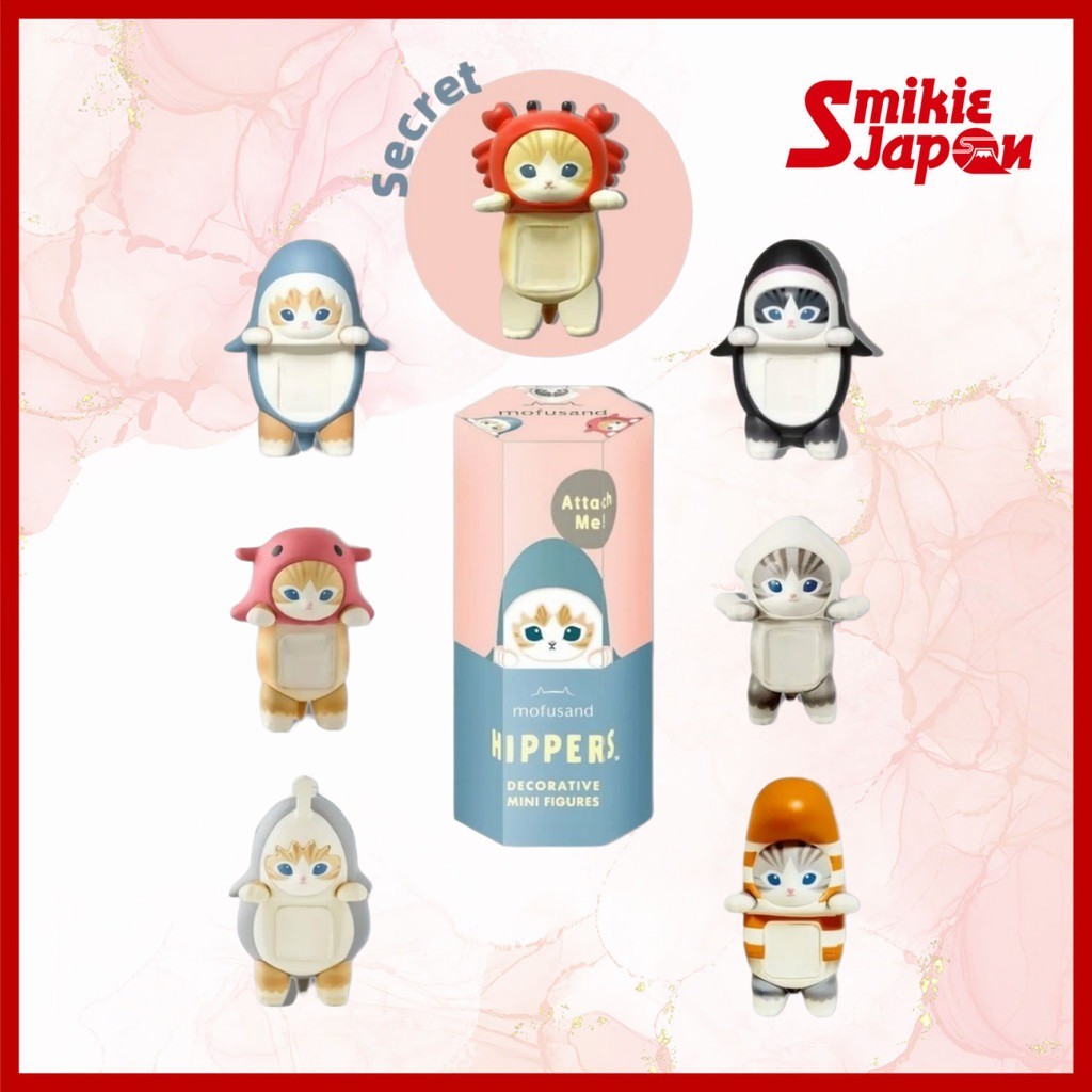 Mofusand Hippers Blind Box Mofusand Mini Decorative Mini Figure Blind Box 1 pc Direct from Japan