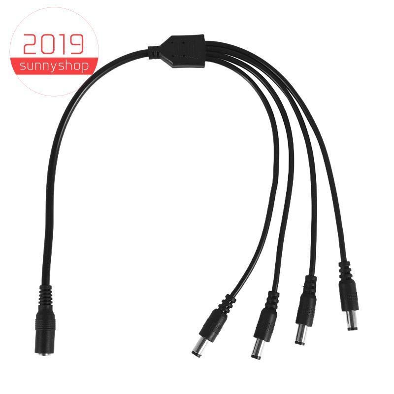 [Bestseller S] 1 A 4 DC Power 4 Portas Divisor Adaptador Cabo Câmera CCTV