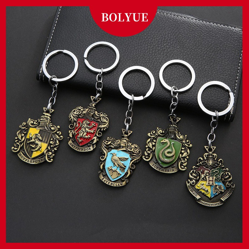 Harry Potter Colégio Hogwarts Logotipo Chaveiro Faculdade Sonserina