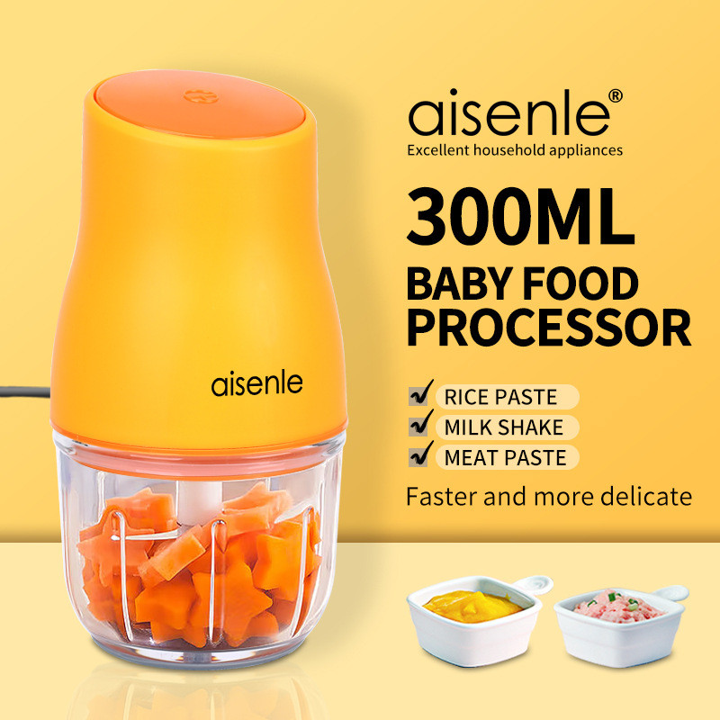 Máquina de suplemento alimentar para bebês, 300ml110V, máquina de cozinhar para bebês, crianças pequenas, Mini moedor de