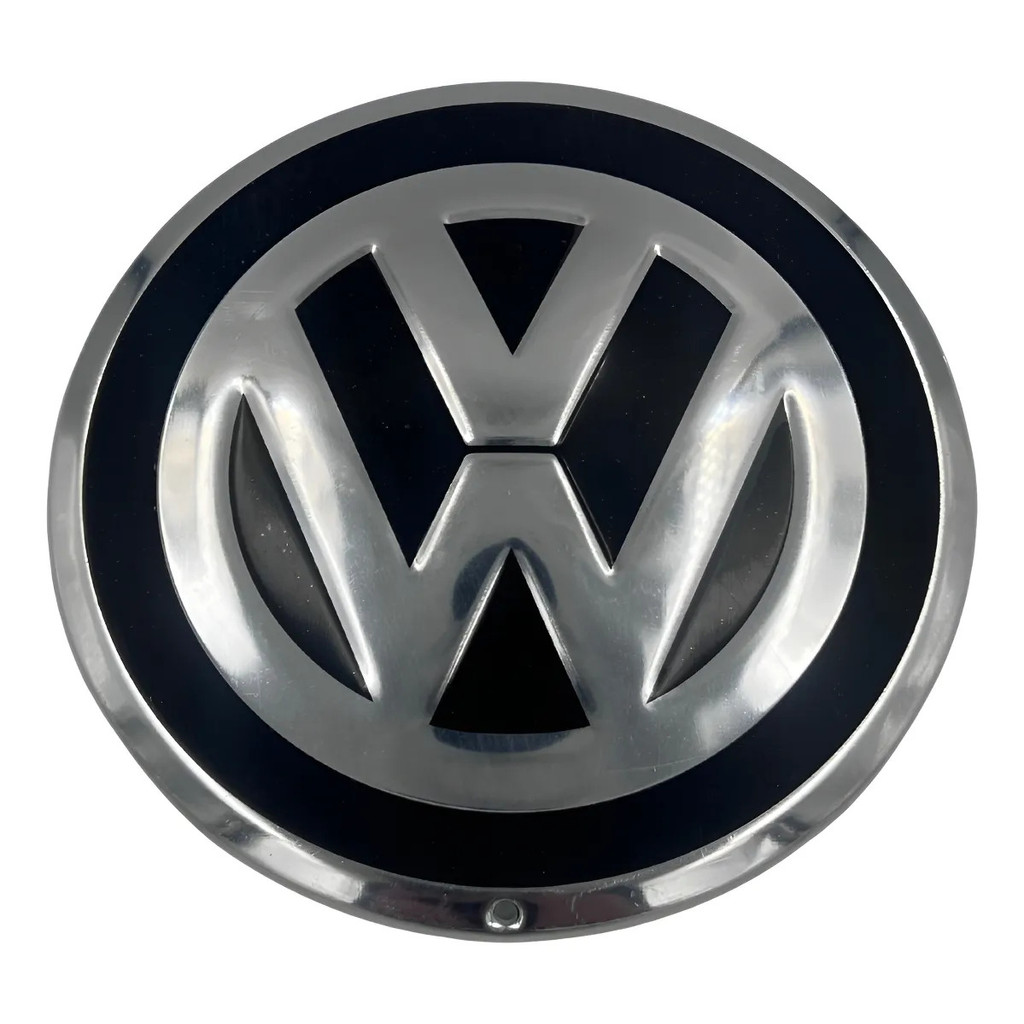 01 Calota Miolo Centro Roda Vw Up Aro 14 15 Emblema Cromo