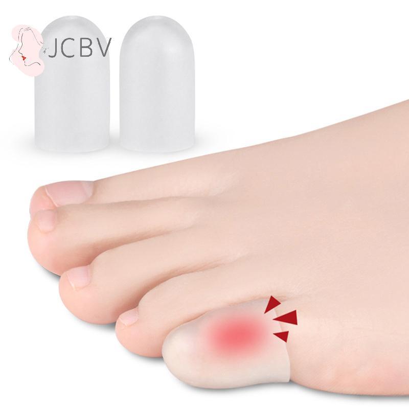 [JCBV] 2 Unidades De Gel De Silicone Tubo De Dedo Do Pé Pequeno Corretor De Bolhas De Calos Protetor De Mindinho Joanete