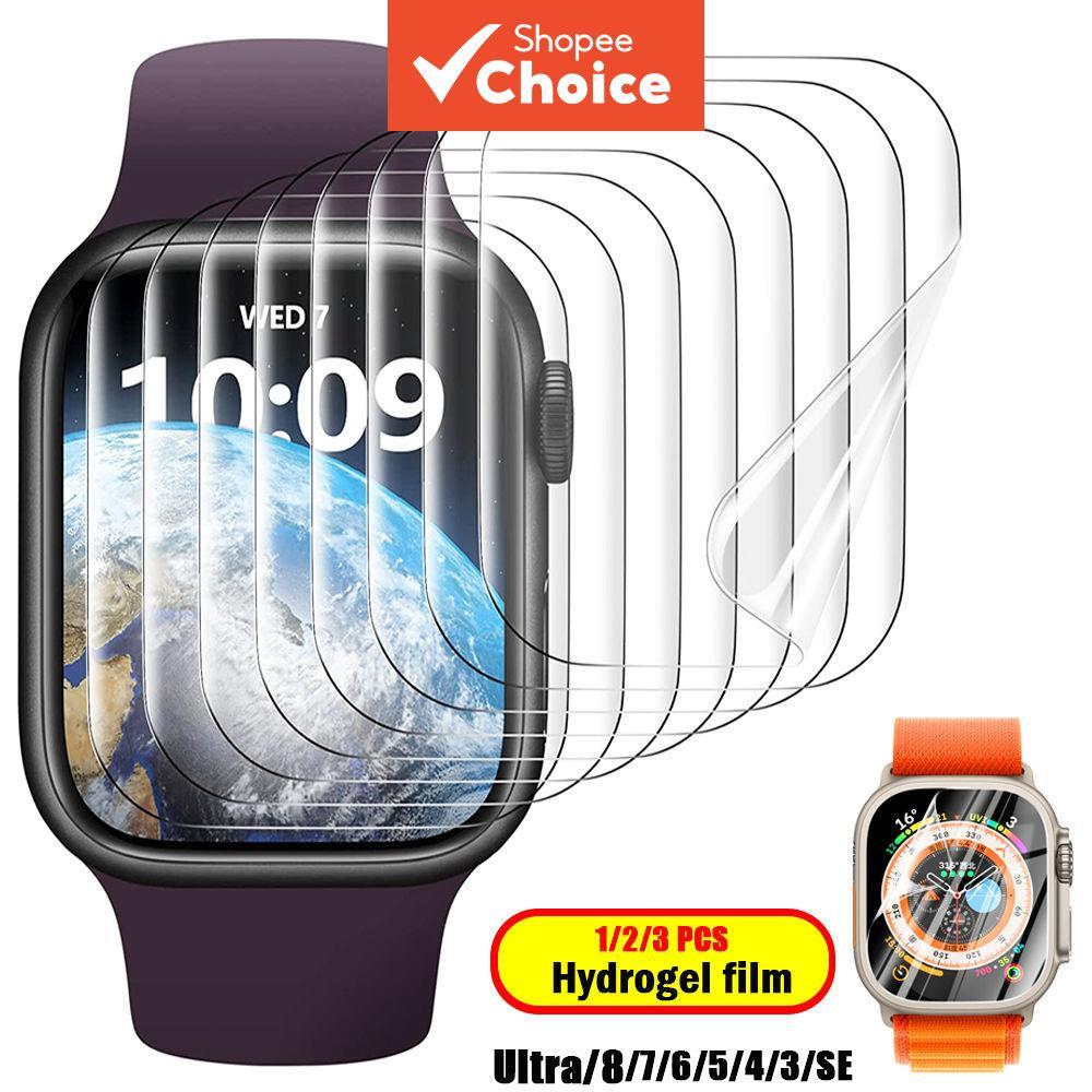 Filme De Hidrogel HD Para Smartphones Relógio Ultra 49mm 45mm 44mm 41mm 40mm 38mm Protetor De Tela Smartwatch Fones De O
