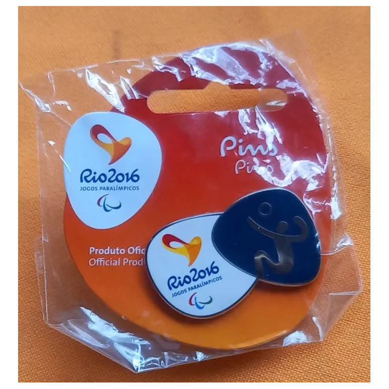 Pin Oficial Jogos Paralimpicos Rio 2016 (vôlei). Elimatec