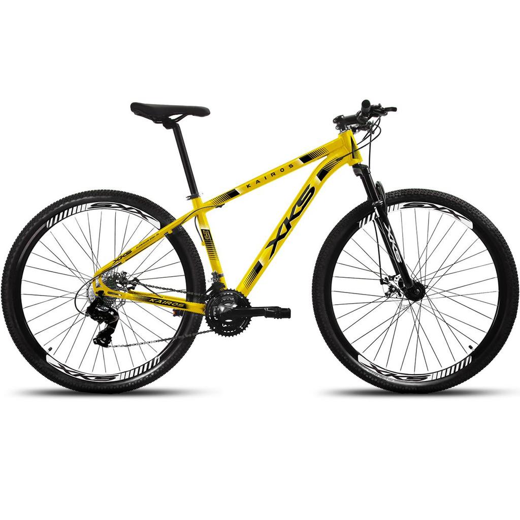 BICICLETA ARO 29 ALUMINIO KAIROS FREIO A DISCO 24 MARCHAS