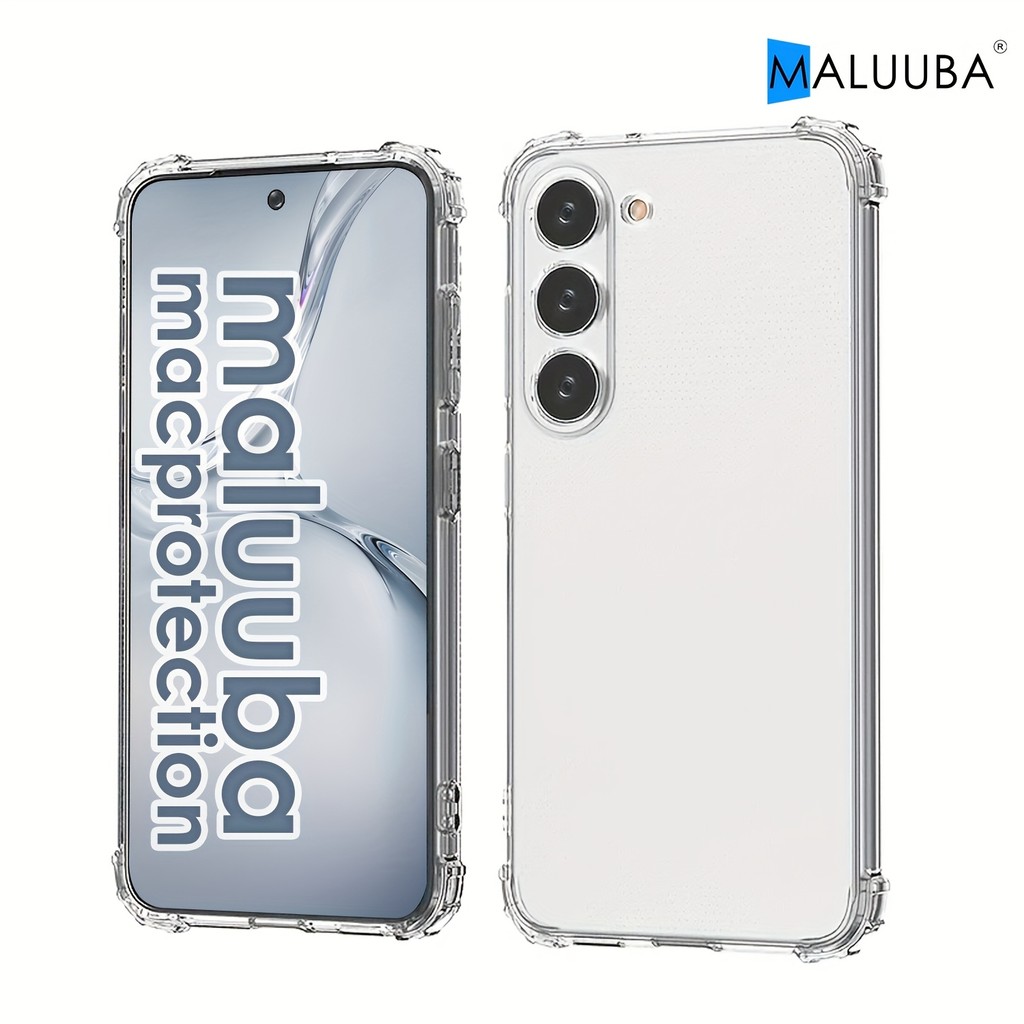 Capa Transparente Anti-Choque com Airbag para Samsung Galaxy S8 S9 S10 S10 Plus S20 FE S21 S22 S23 TPU Espessa Ajuste Pe