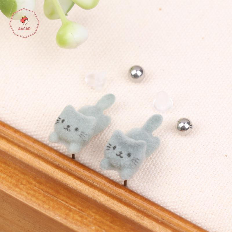Brincos De Gato Floing AACAR Para Mulheres , Joias Exclusivas Gatinhos , Presente Inspirado Em Animais De Aniversário ,