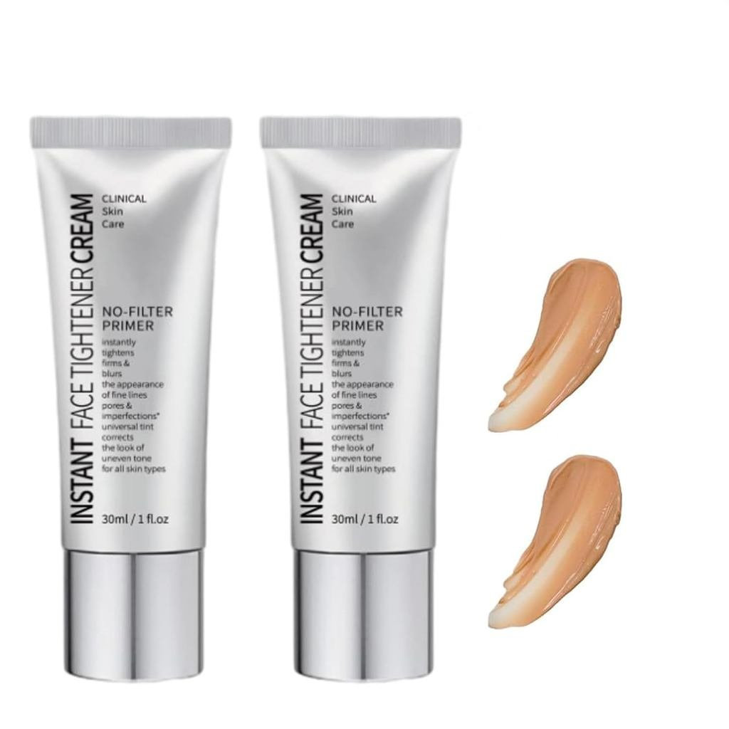 Creme Firmador Facial, Base Firmadora Facial, Base Disfarçadora Facial Antes da Maquiagem, Adequado para Todos os Tipos