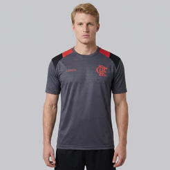 Camisa Flamengo Vibrou Cinza